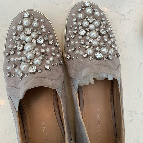 Stuart Weitzman Slip on Sneakers - Picture 7 of 9